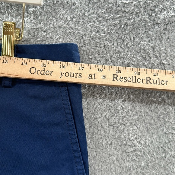 VINEYARD VINES by Shep & Ian  Navy Blue Cotton Twill Utility Skirt Size 8 - Picture 6 of 9